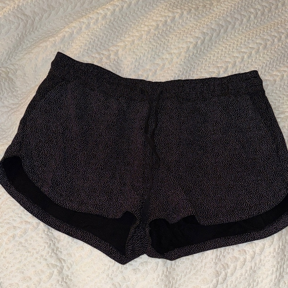 H&M Black and White Athletic Shorts